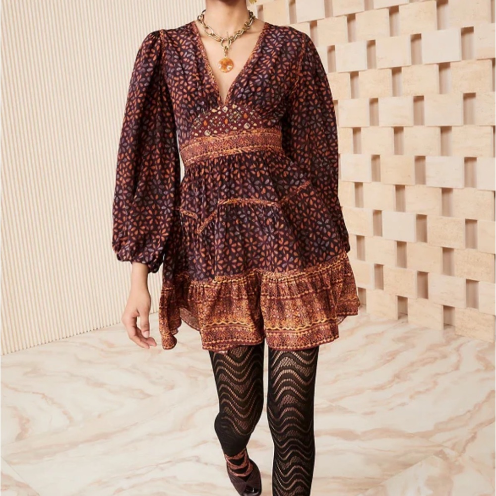 Ulla Johnson Hayana Dress NWT size 8. Silk mini dress.